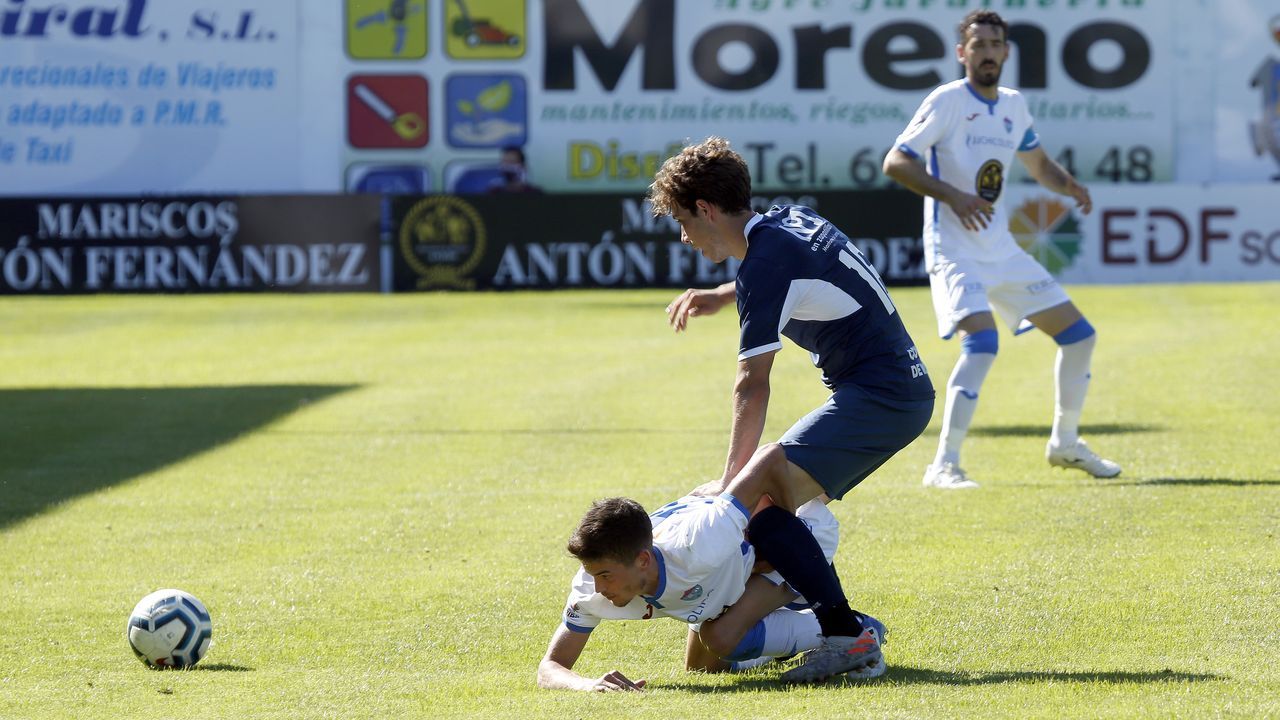 Partido entre el Boiro y el Lemos, de la fase de ascenso a Tercera