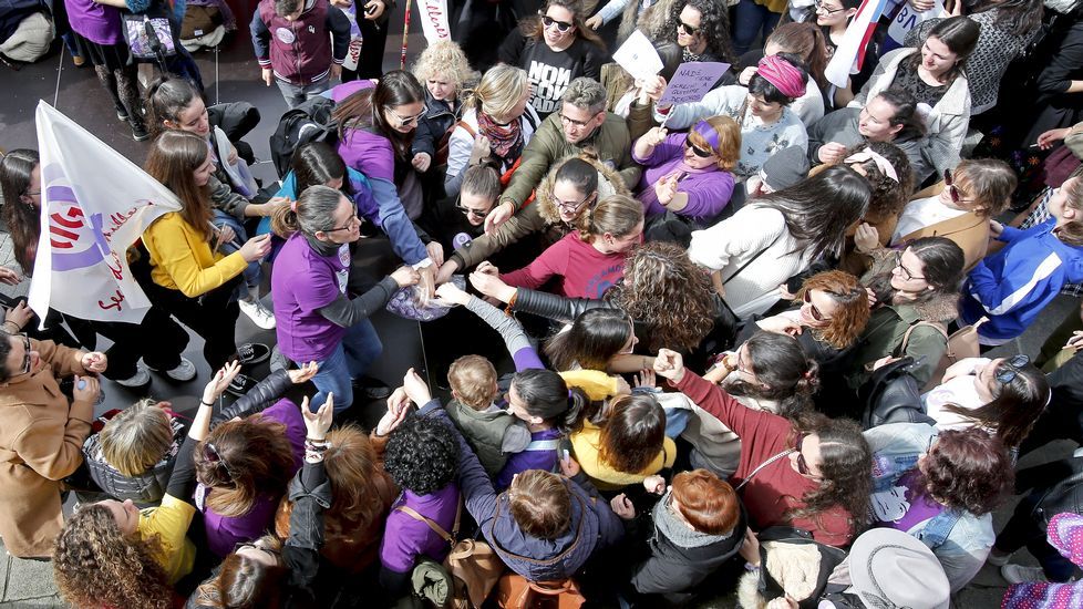 Condentración del 8M. Día de la Mujer