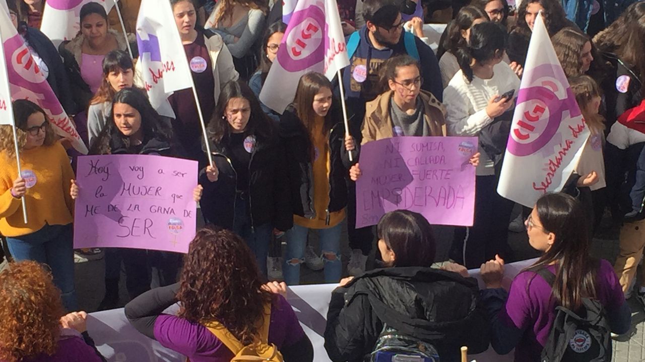 Concentración del 8M. Día de la Mujer