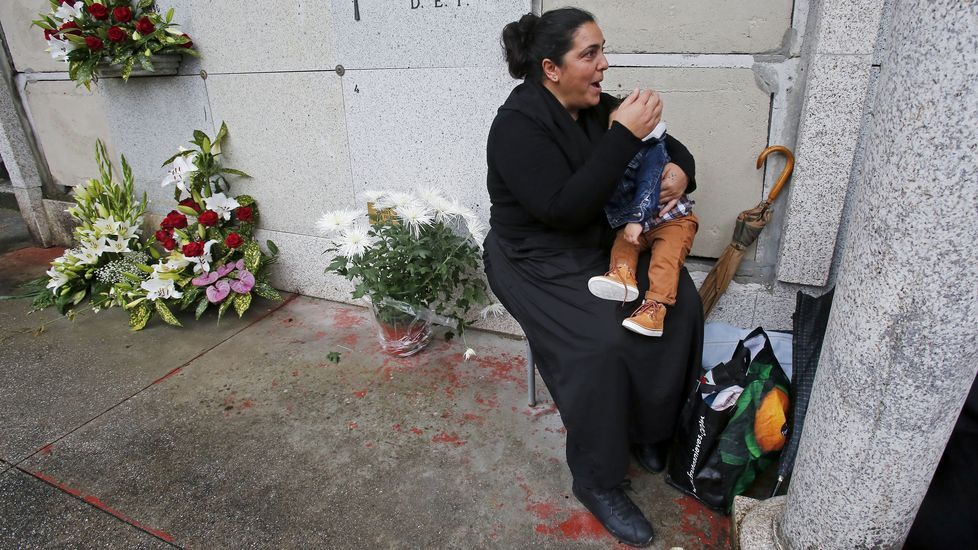 Día de Difuntos en el cementerio de San Mauro