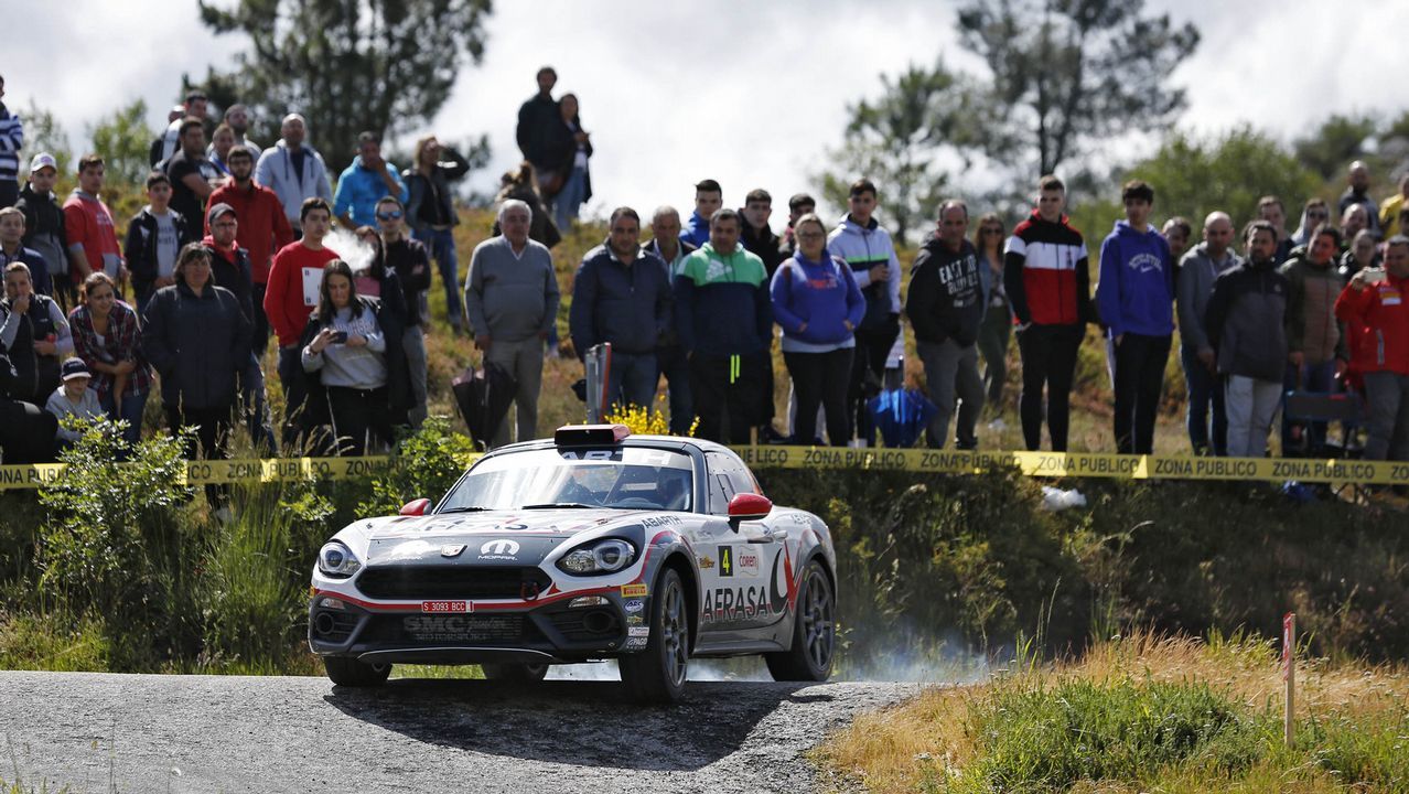 RALI DE OURENSE 2019.En el primer tramo de Esgos hubo numeroso público