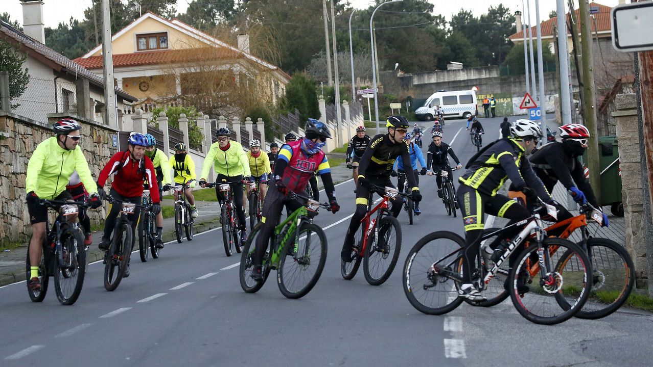 Ruta BTT de Nadal en Ribeira