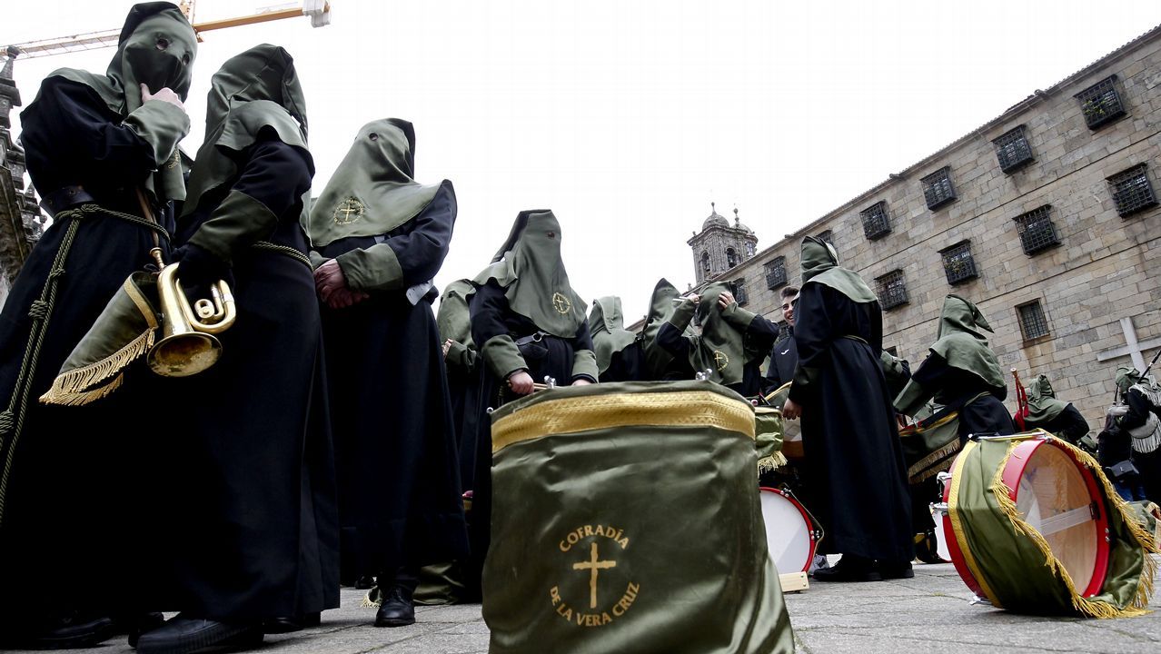 Procesión del Santo Encuentro en Santiago