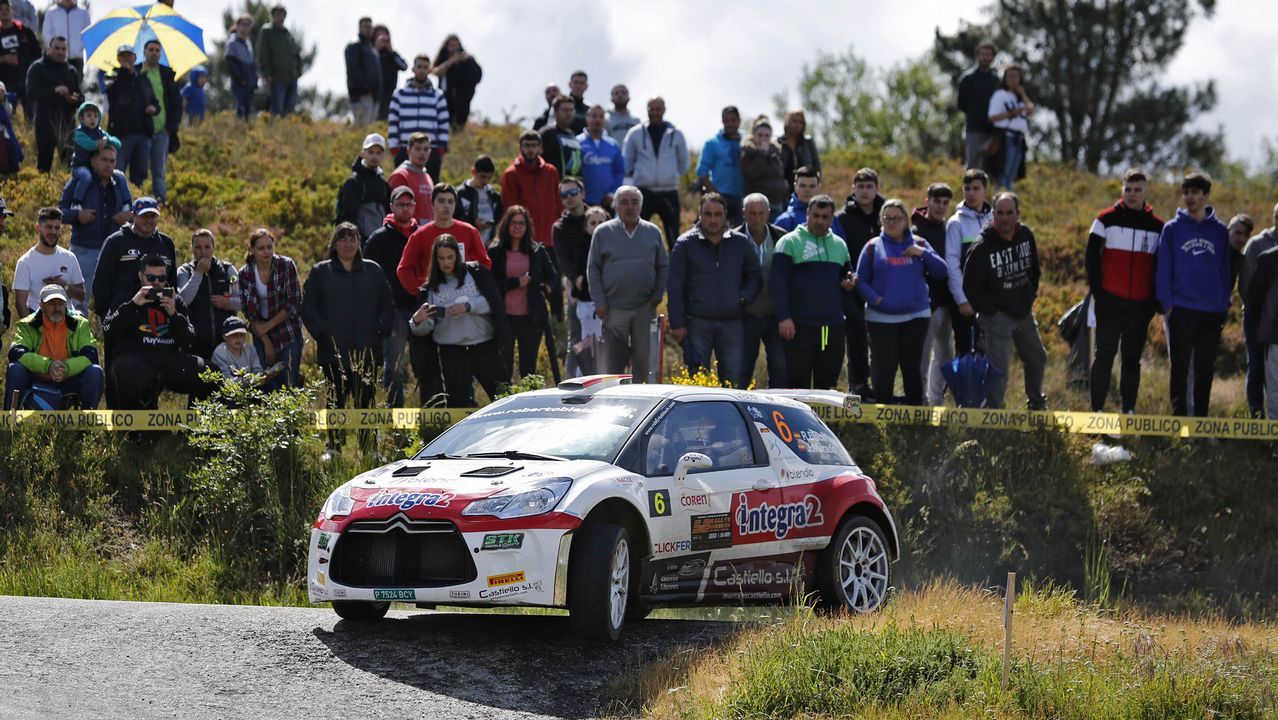 RALI DE OURENSE 2019.En el primer tramo de Esgos hubo numeroso público