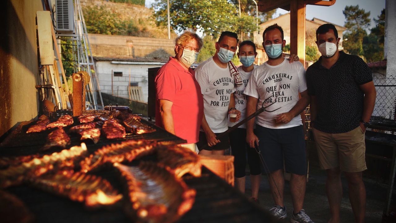 Sardiñada en Ourense