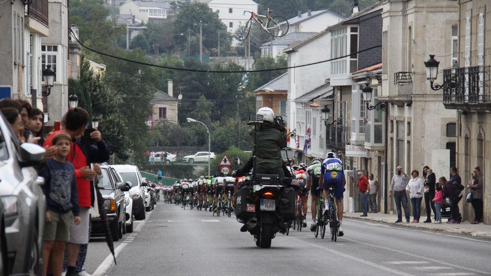 La Vuelta a su paso por A Pobra de Trives