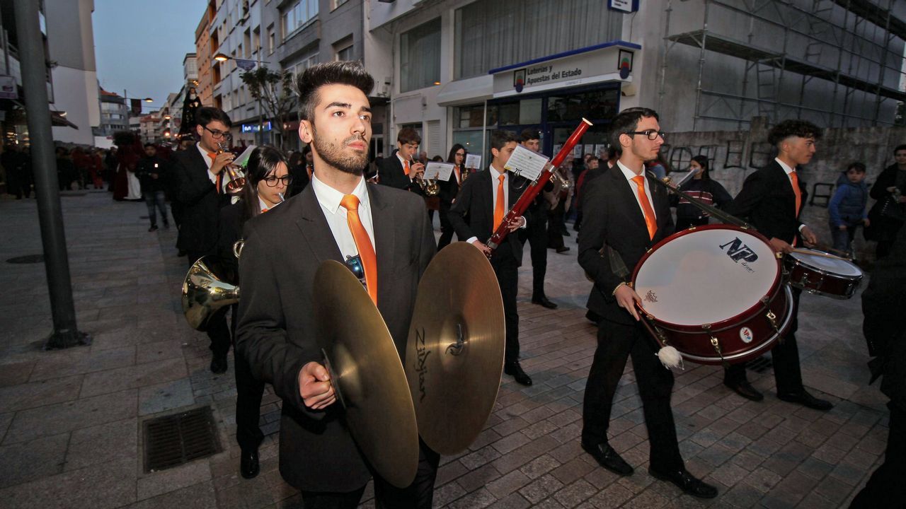 Viernes Santo en la comarca del Barbanza 2019