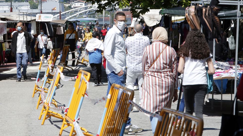 Regresa la feria de los sabados a Pontevedra con nuevas medidas anticontagio