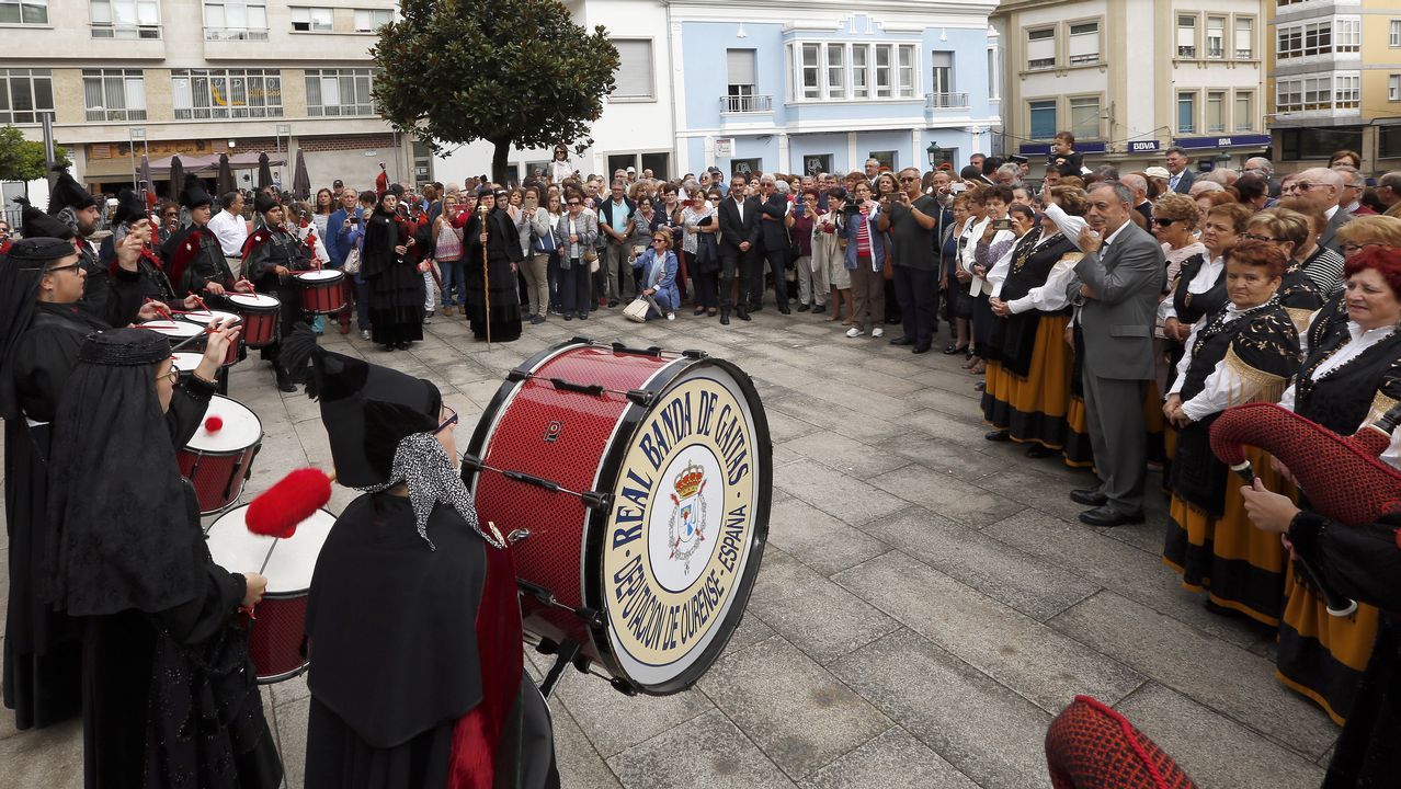 FIESTAS PATRONALES DE RIBEIRA, PROCESIÓN Y MISA DE SANTA UXÍA.