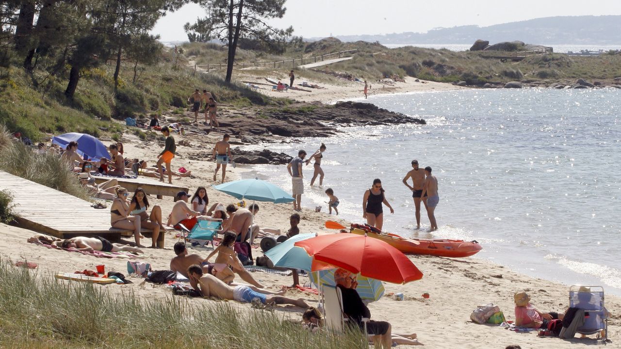 Playa de Area da Secada en A Illa