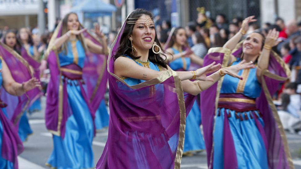 Desfile de Carnaval en Pontevedra