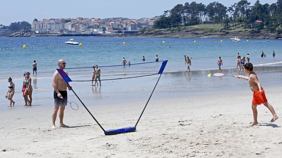 Sanxenxo. Playa de Silgar
