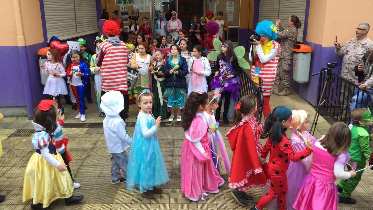 Desfile en el Isaac Peral