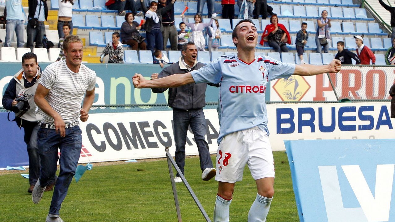 Celta-Alavés (2-1) el 6 de junio del 2009. Doblete de Aspas