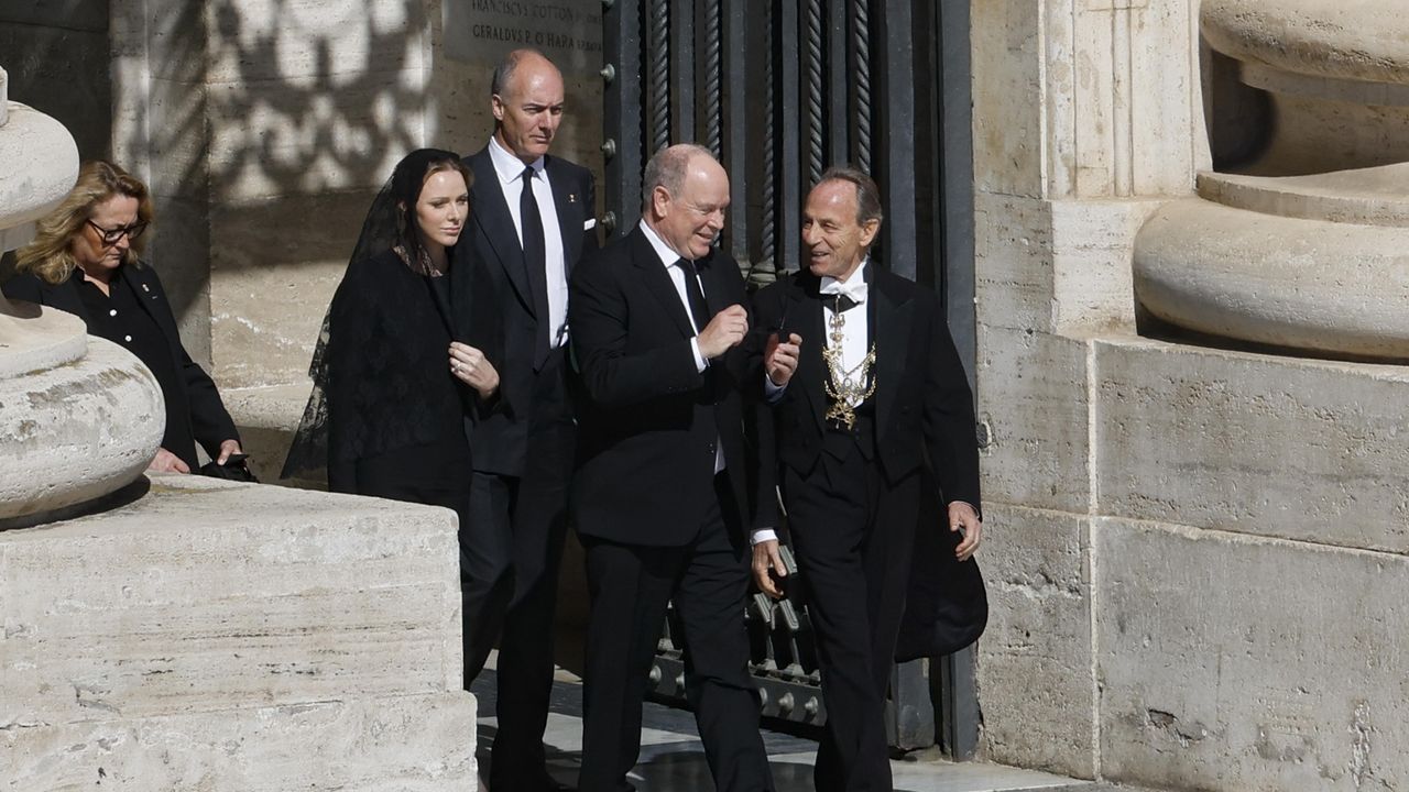 Charlene y Alberto de M�naco