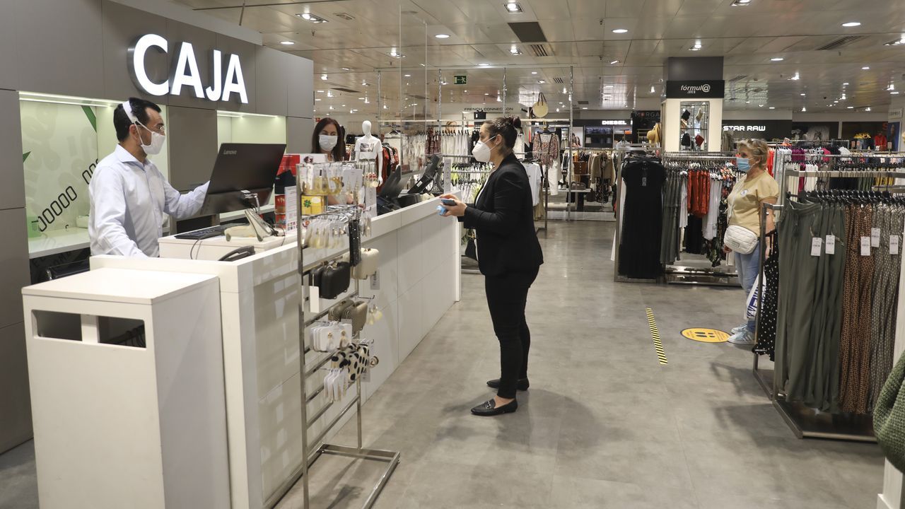 El Corte Inglés, en Santiago