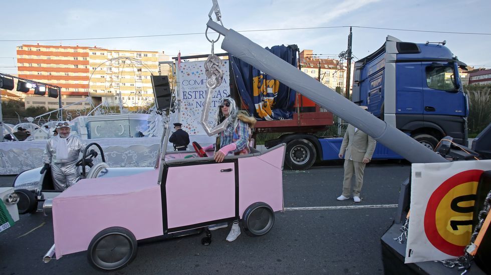 Desfile de Carnaval en Pontevedra