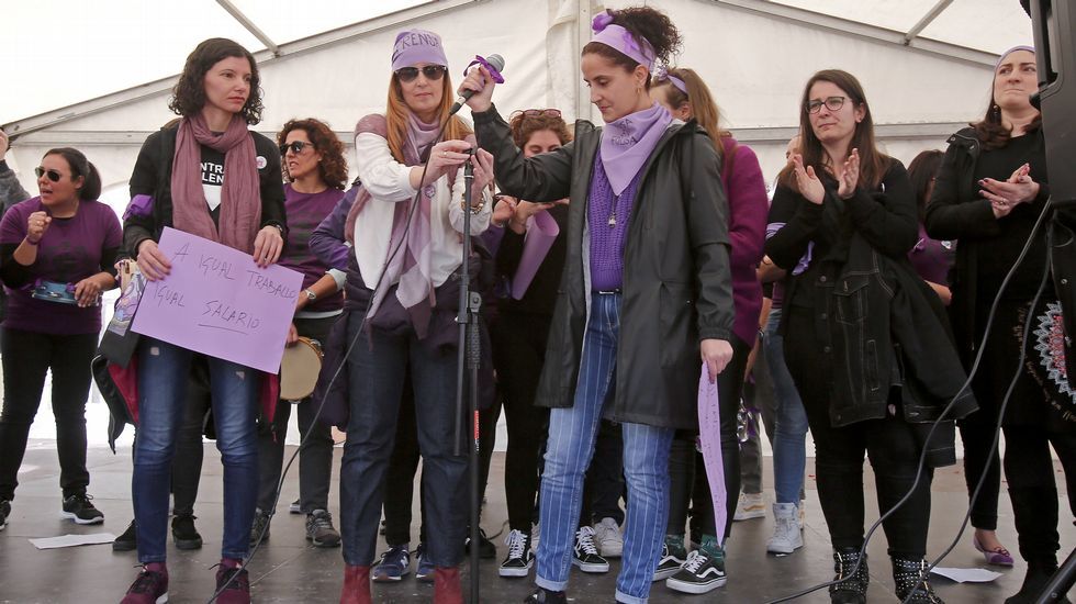 Condentración del 8M. Día de la Mujer