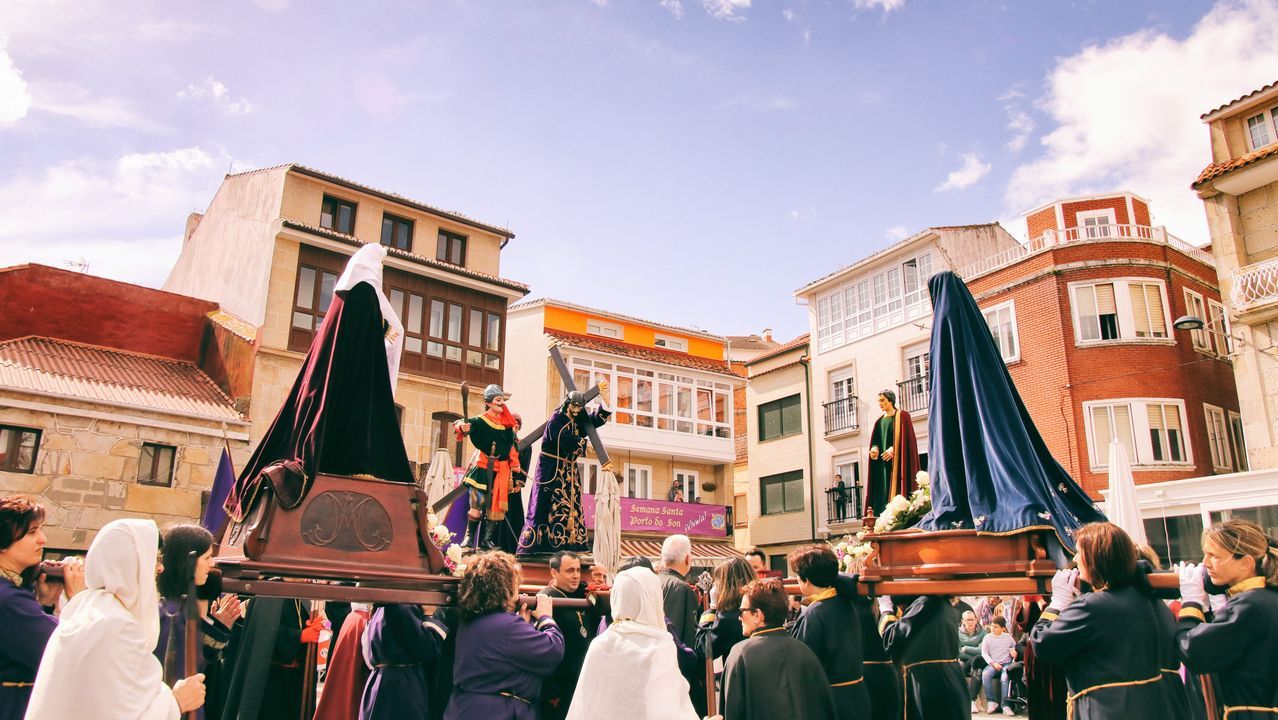 Viernes Santo en la comarca del Barbanza 2019