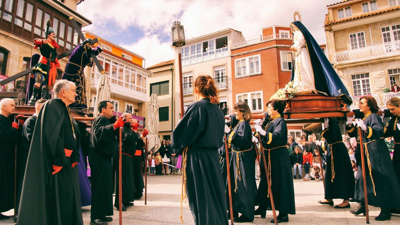 Viernes Santo en la comarca del Barbanza 2019