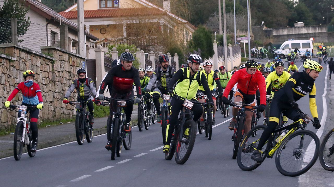 Ruta BTT de Nadal en Ribeira