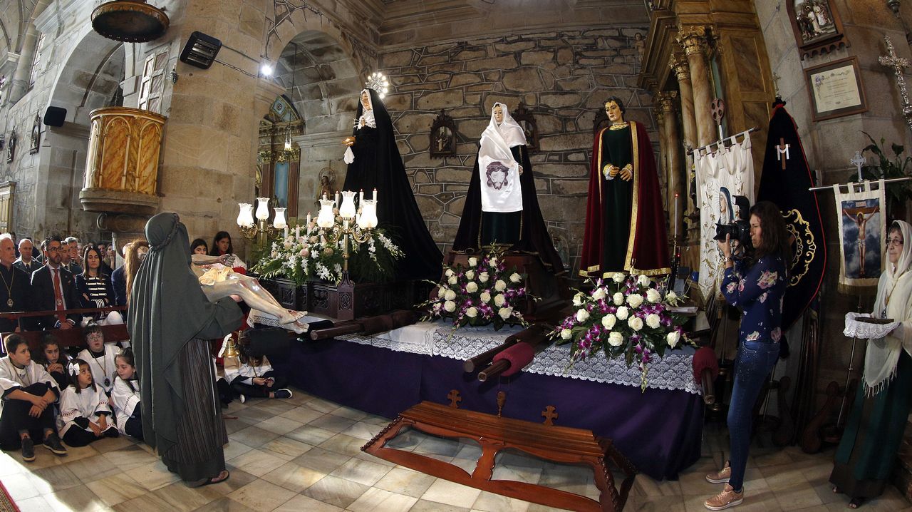 Viernes Santo en la comarca del Barbanza 2019