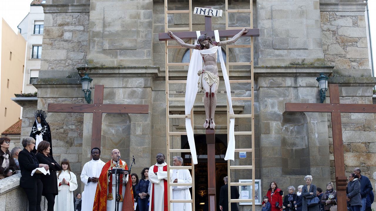 Viernes Santo en la comarca del Barbanza 2019