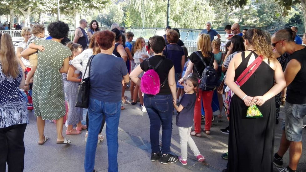 Cerca de 50 niños participaron en las pruebas para desfilar para el CCA de O Barco