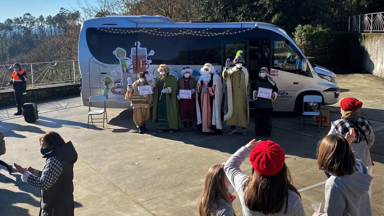 LOS REYES MAGOS EN BARBANZA MUROS Y NOIA 2021