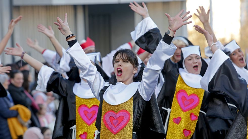 Desfile de Carnaval en Pontevedra