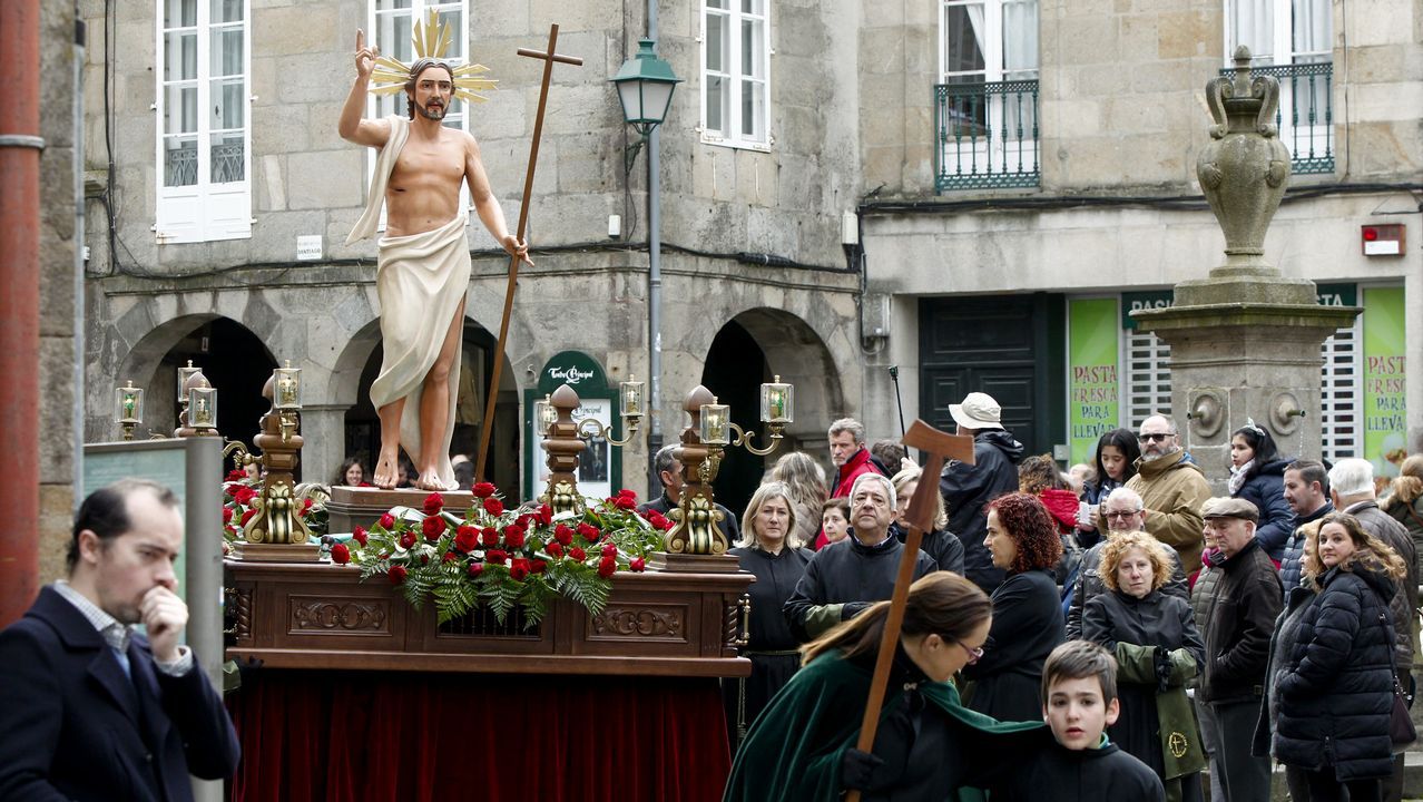 Procesión del Santo Encuentro en Santiago