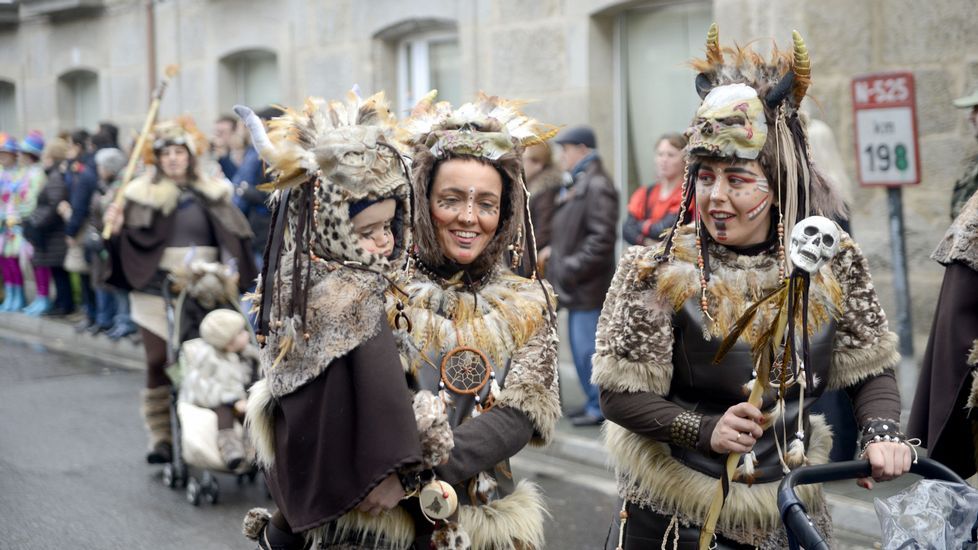 .Desfile de martes de carnaval en Xinzo de Limia