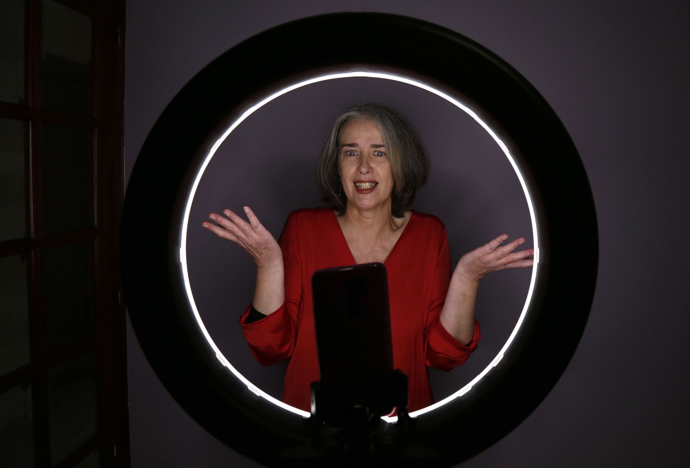 Oliva Lojo, a boirense que arrasa en Tik Tok. 