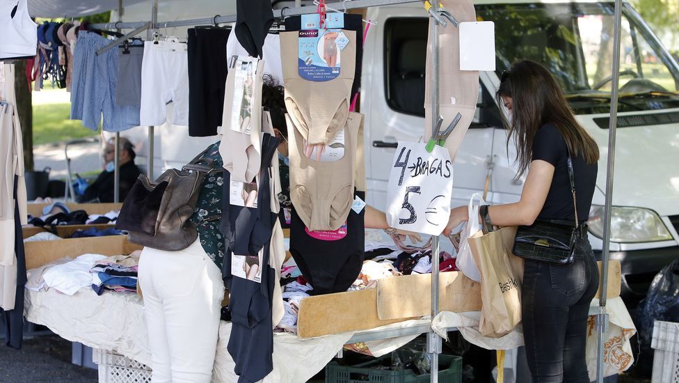Regresa la feria de los sabados a Pontevedra con nuevas medidas anticontagio.
