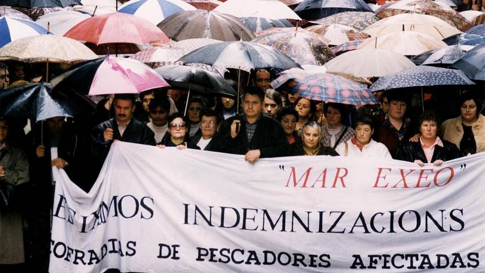20 años del hundimiento del «Mar Egeo» en A Coruña