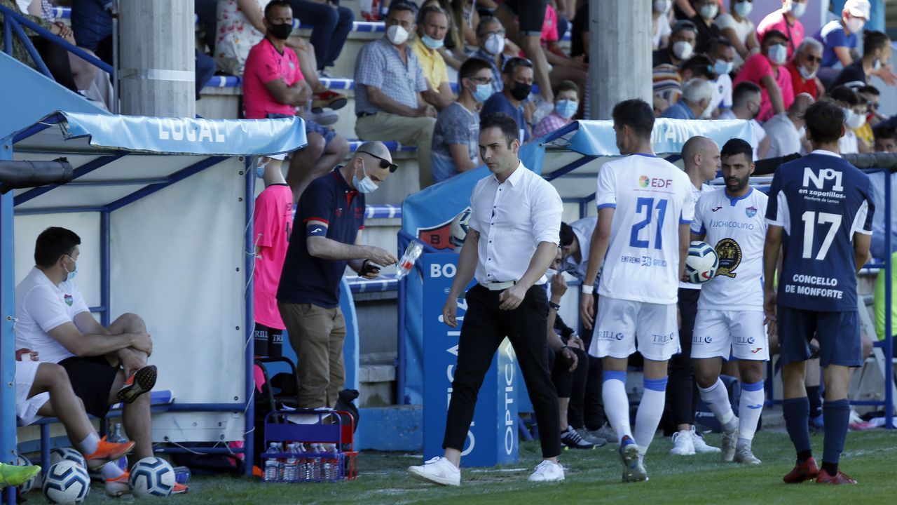 Partido entre el Boiro y el Lemos, de la fase de ascenso a Tercera