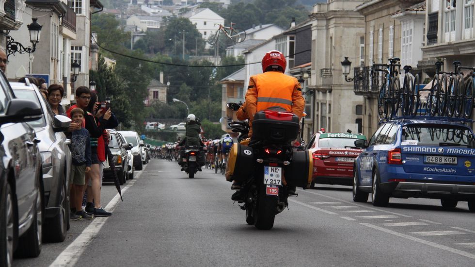 La Vuelta a su paso por A Pobra de Trives