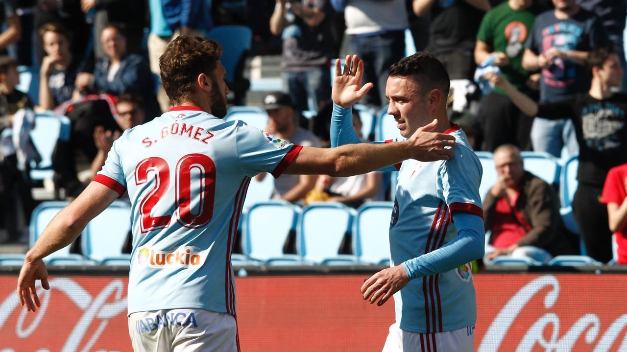 Celta-Eibar (2-0) el 24 de febrero del 2018
