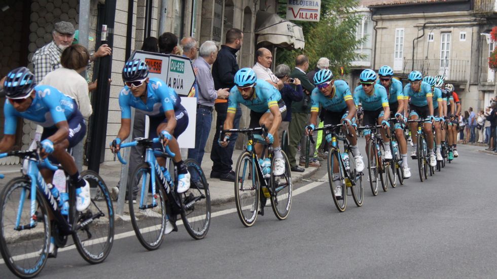 La Vuelta a su paso por A Pobra de Trives