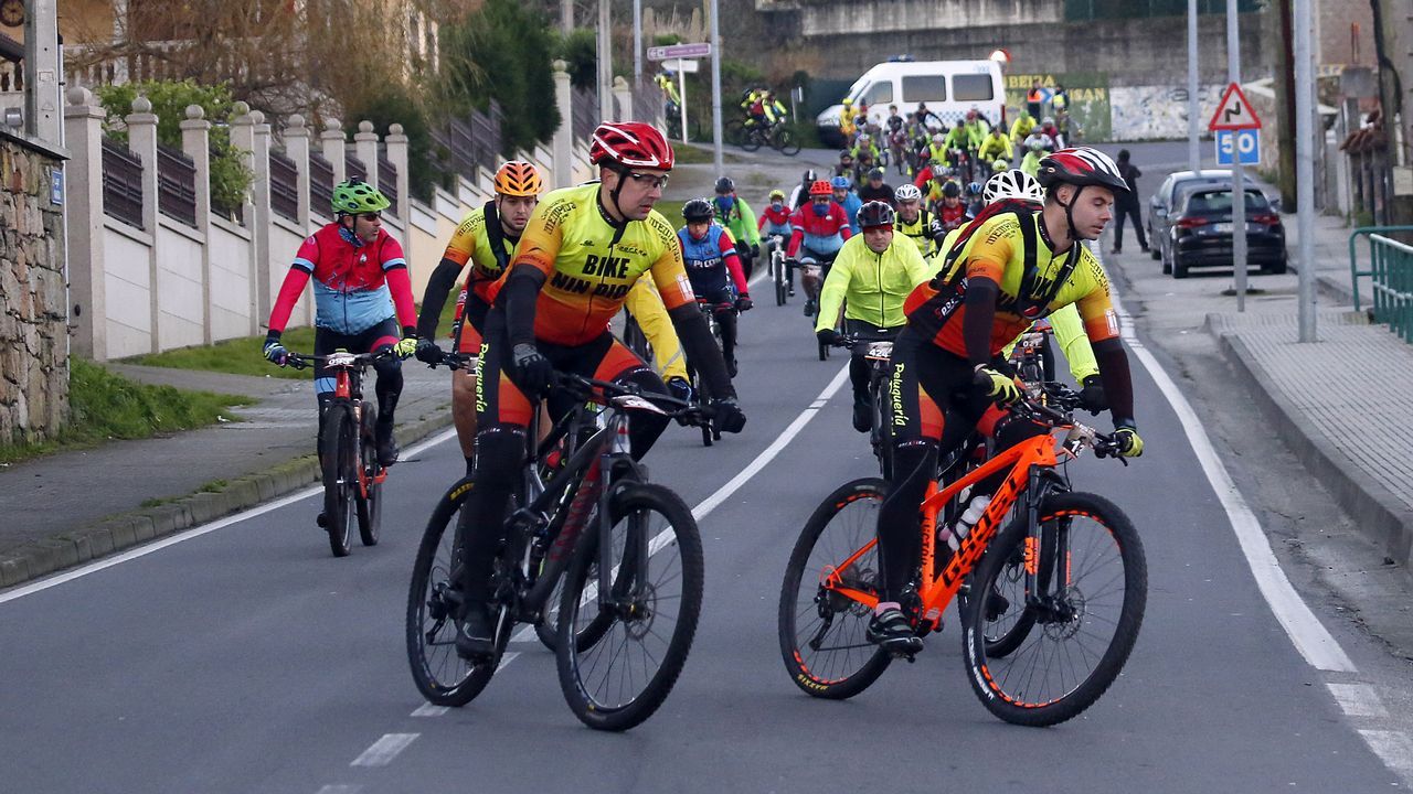 Ruta BTT de Nadal en Ribeira