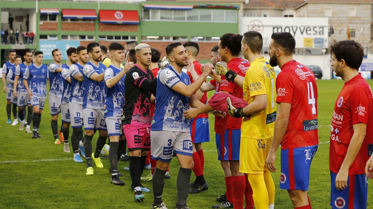 La pugna entre la UD Ourense y el Ourense CF fue toda una fiesta del balompié provincial