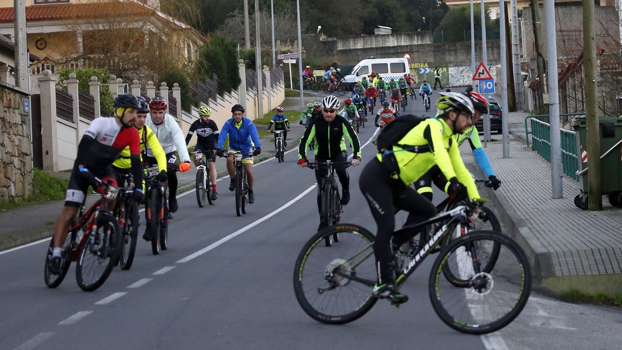 Ruta BTT de Nadal en Ribeira