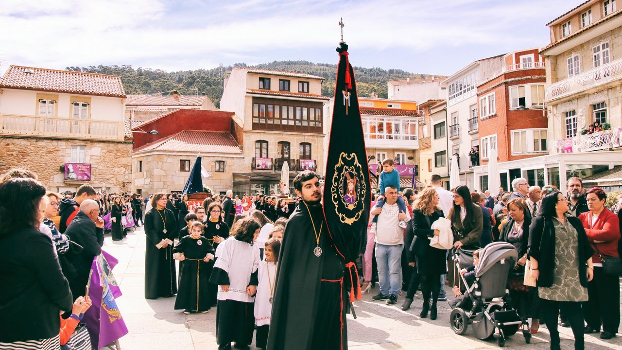 Viernes Santo en la comarca del Barbanza 2019