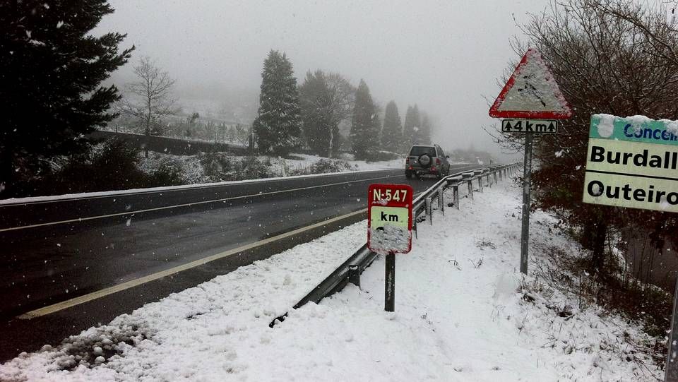 Carretera de O Cebreiro