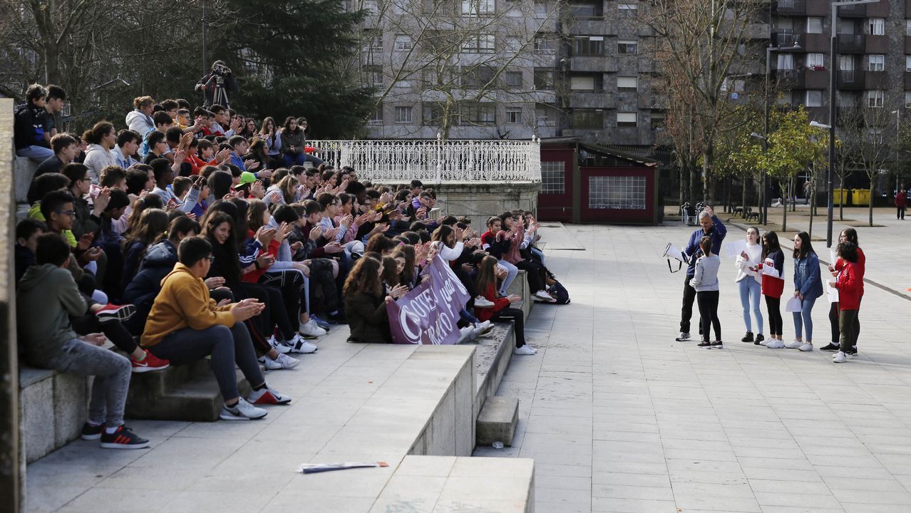 Las imágenes del 8M en Ourense