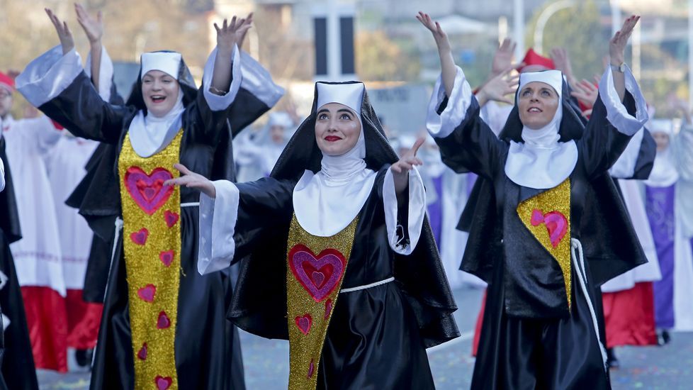 Desfile de Carnaval en Pontevedra