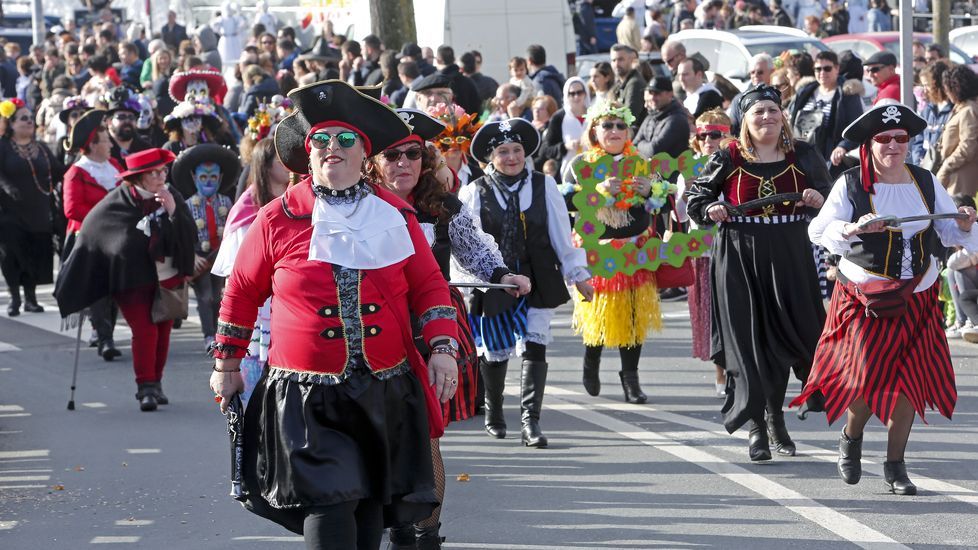 Desfile del momo en Vilanova de Arousa