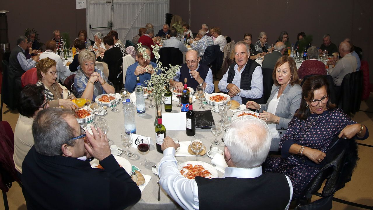 Comida de los mayores en la Fieiteira 2019