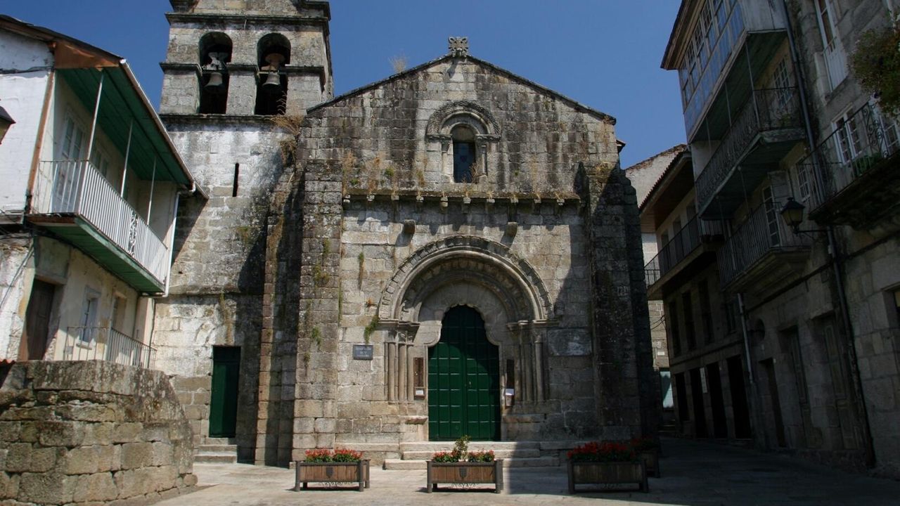 Igleisa románica de Santiago,en Allariz