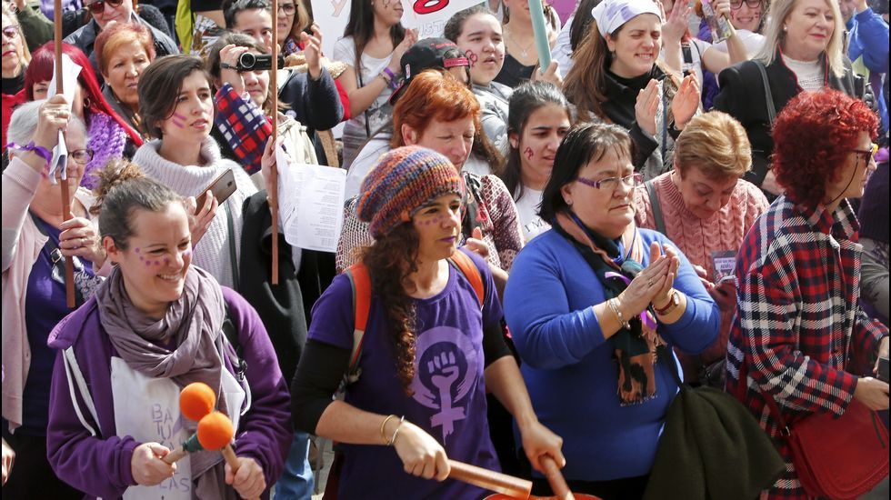 Condentración del 8M. Día de la Mujer